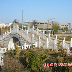 石雕欄桿，漢白玉欄桿雕塑