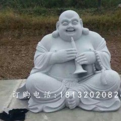 彌勒佛石雕，大理石彌勒佛雕塑