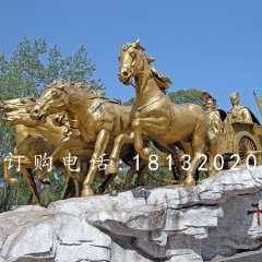 銅馬雕塑，鑄造銅馬，馬雕塑
