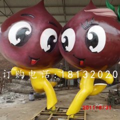 玻璃鋼卡通雕塑，玻璃鋼抽象雕塑