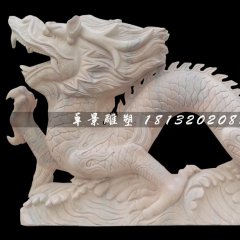 十二生肖石雕，晚霞紅動物石雕